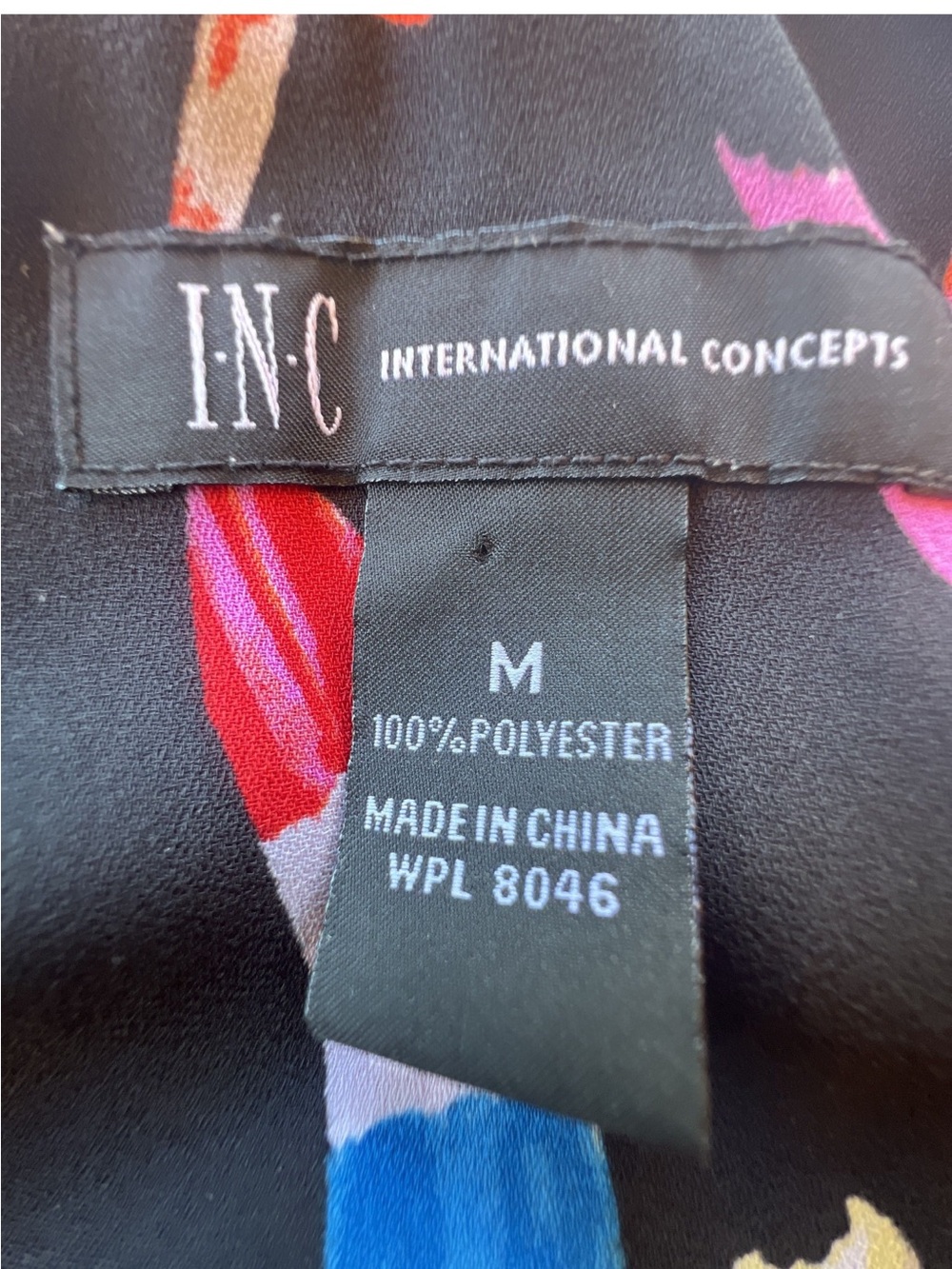 INC international concepts cold-shoulder size medium top - Picture 3 of 3